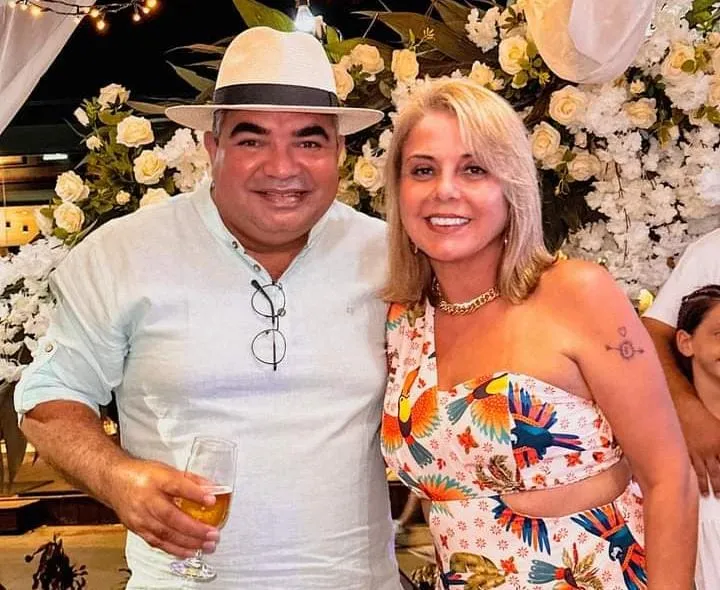 Elias Gomes Presidente do PL Canarana e Dra. Cláudia candidata à prefeita de Canarana