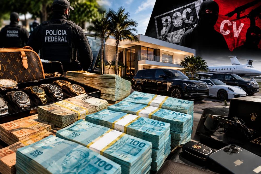 AGU busca recuperar R$ 190 milhões de integrantes do PCC e do CV
